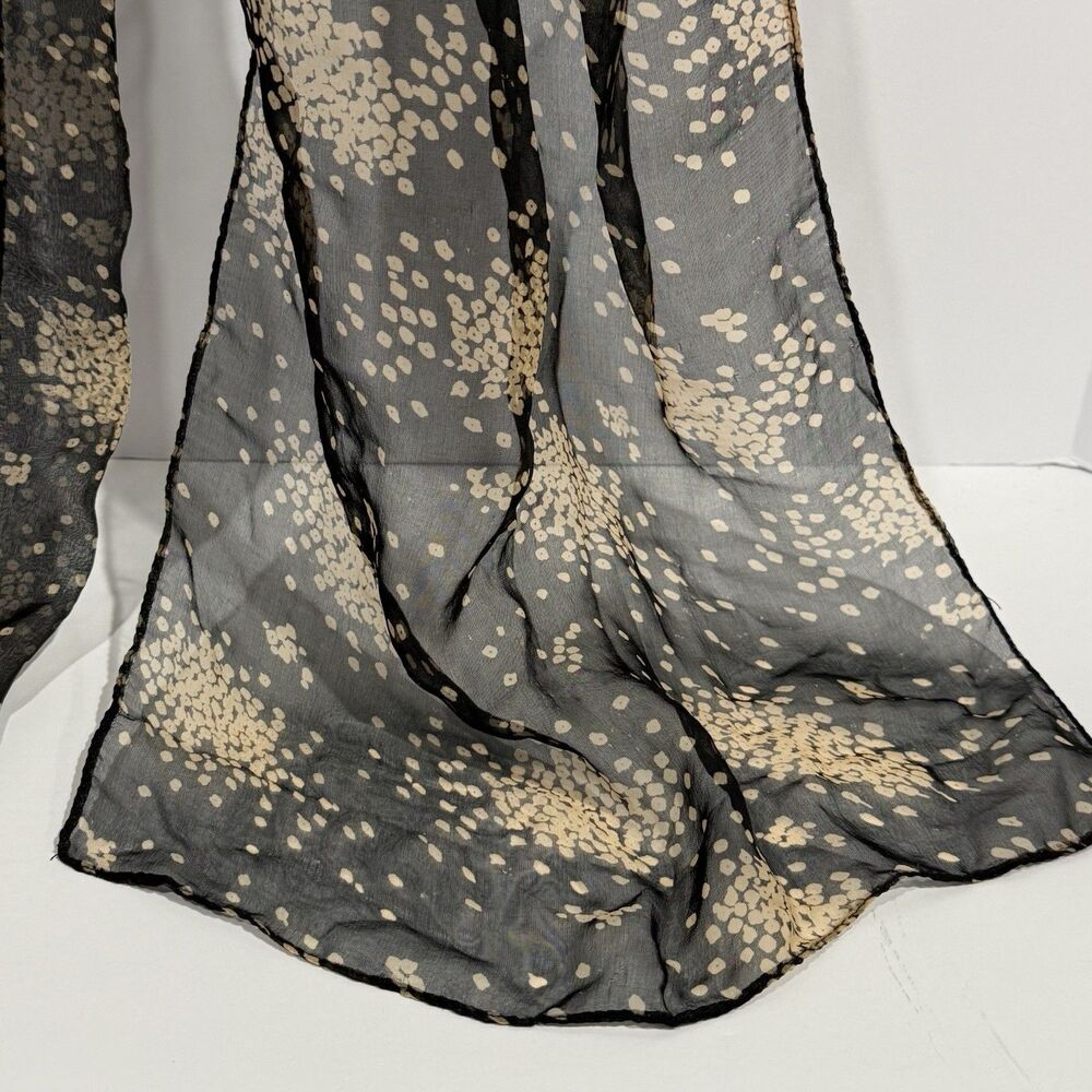 Fashion Women’s Scarf Polyester Wrap Summer Scarves 58” X 12” - Picture 4 of 13